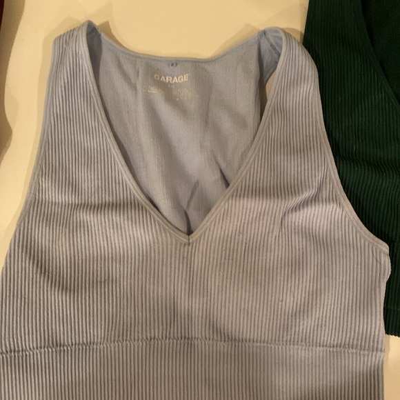 Garage U neck tank tops, pack of 3. All in size small. Bought at 25$ each. - Picture 3 of 4